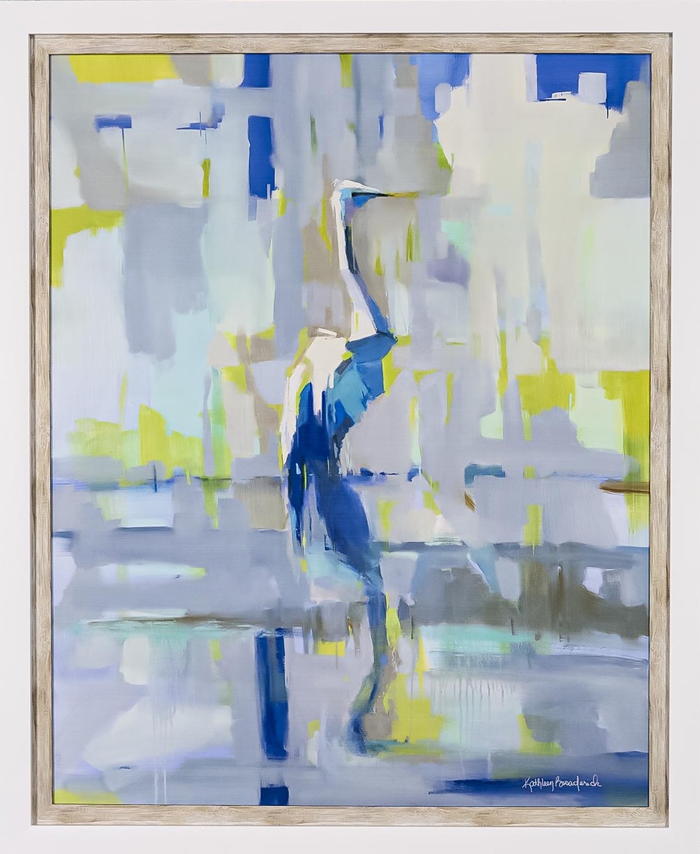Bayou Heron — Flowers artwork