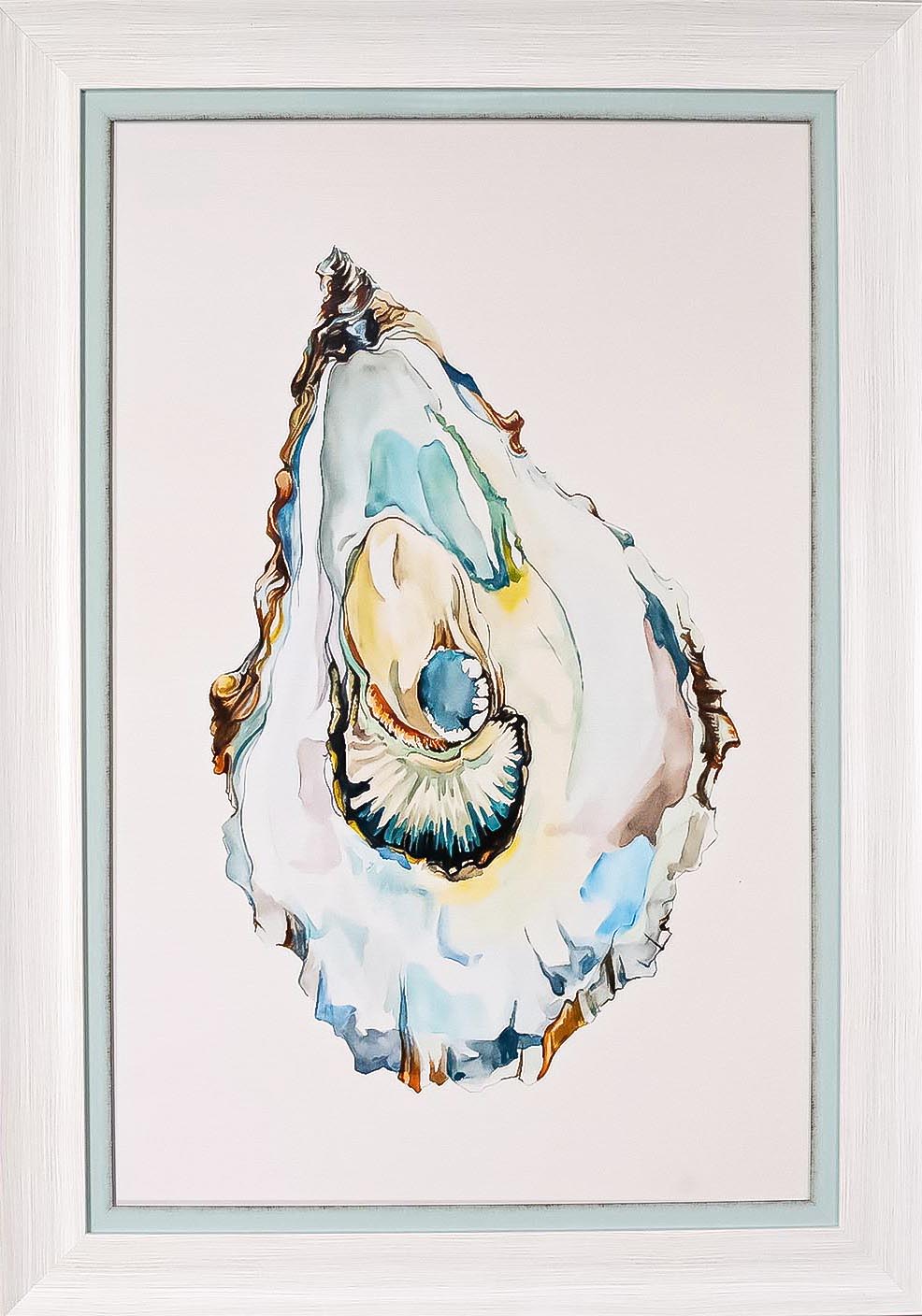 Bright Blue Oysters I — Oysters artwork