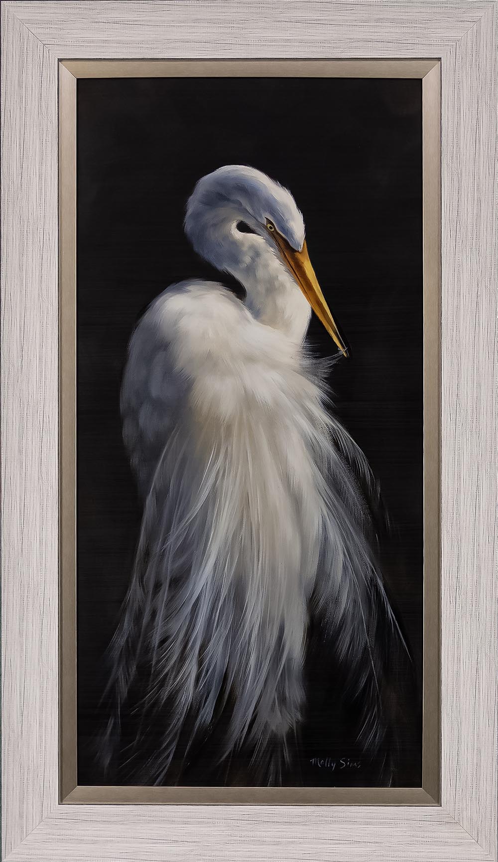 Dressed In White — Birds artwork
