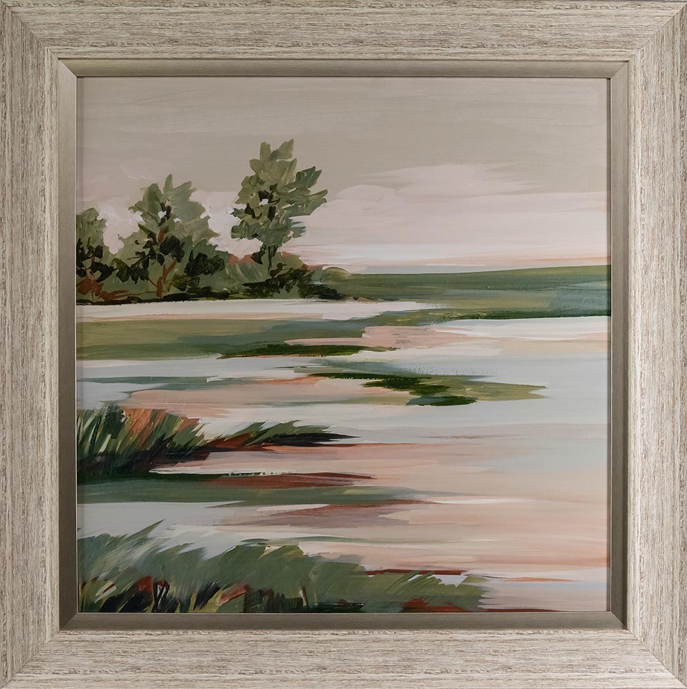 Quiet Marsh Under Soft Skies I — Marsh artwork