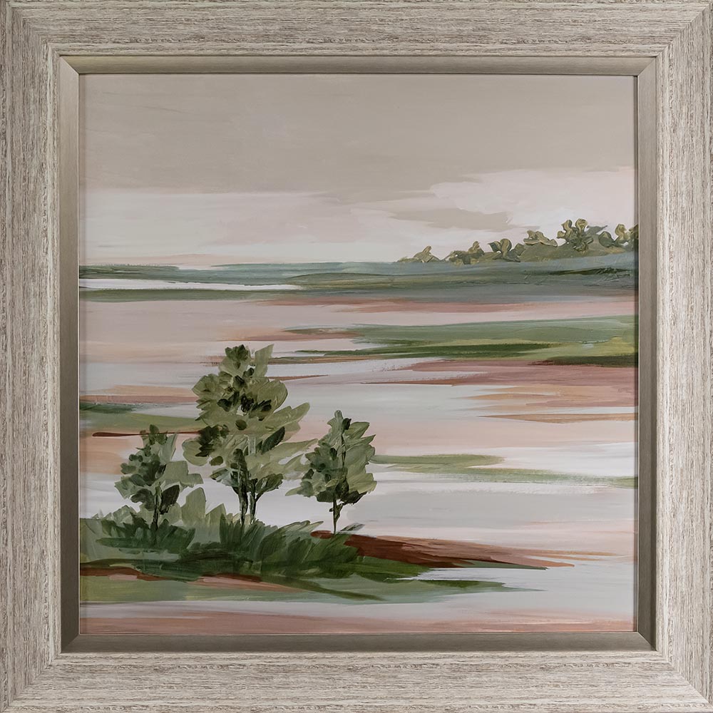 Quiet Marsh Under Soft Skies II — Marsh artwork