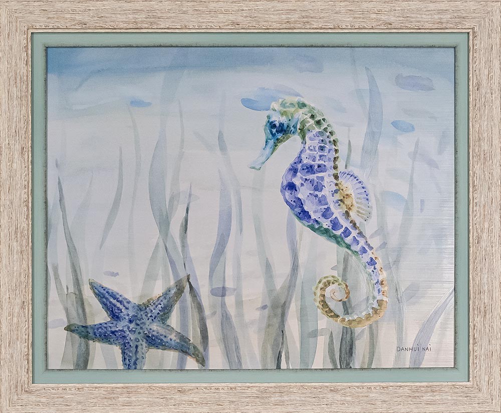 Undersea Friends — Seahorse artwork